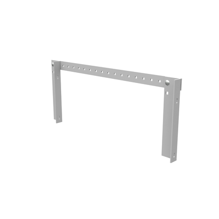 Wireway Hanger Non UL Listed 8x8 Wireway ANSI 61 Gray Steel