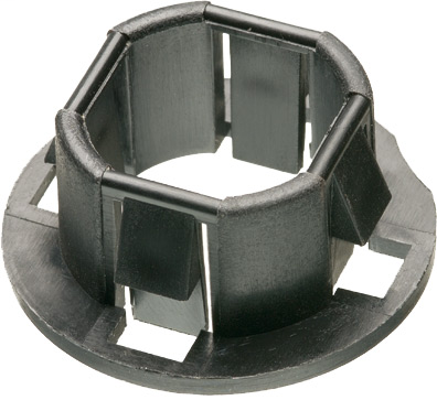 1-1/2" All Plastic snap-in type for knockouts.