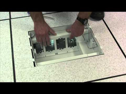 Evolution Series EFB10 Floor Box Device Plate