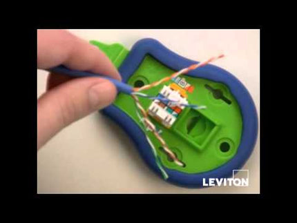 GIGAMAX™ Cat 5e QUICKPORT™ Jack, Green