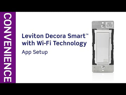 Leviton Decora Smart Wi-Fi 600W Universal LED/Incandescent Dimmer. Works with Amazon Alexa and Google Assistant, No Hub Required.