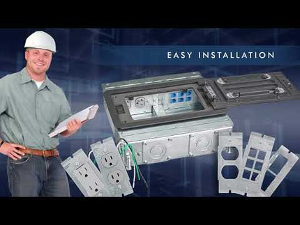 4" CFBS1R4 Series, Round Cover Assembly, Brushed Brass Plated Finish