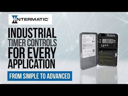 Astronomic 7-Day/365 Day 1-Circuit Electronic Control, 120-277 VAC, SPST, Indoor/Outdoor Plastic Enclosure