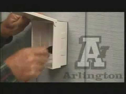 1 Gang Low Profile, IN and OUT cover for new and existing construction. Weatherproof in-use. Meets extra-duty code requirements when cord is plugged in. UV rated plastic. Horizontal. Color - White, Paintable