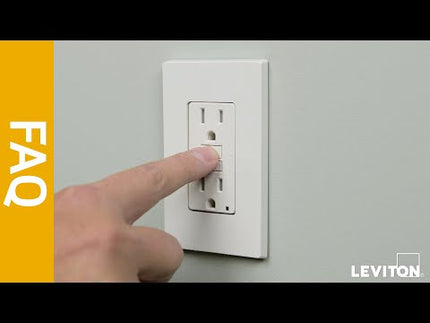 Renu 20A Tamper-Resistant Self-Test SmartlockPro GFCI Receptacle