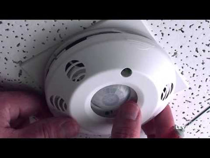 Occupancy Sensor with Integrated Photocell, Line Voltage, Multi-Tech, Ceiling Mount, 2000SF, 120-277V, Extended Range Lens installed, Provolt™