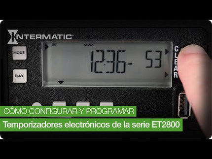 Astronomic 7-Day/365 Day 1-Circuit Electronic Control, 120-277 VAC, SPST, Indoor/Outdoor Plastic Enclosure