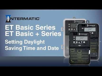 24-Hour 1 Circuit Electronic Control, 120-277 VAC, SPST, Indoor Metal Enclosure