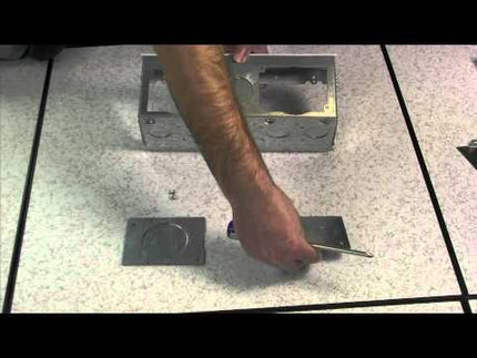 Evolution Series EFB8 and EFB10 Floor Box Knockout Plate