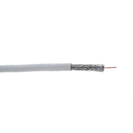 RG6/U-CCS-WT-ETL 18AWG SOL CCS FPE, Bonded AL Foil + AL Braid 60%
